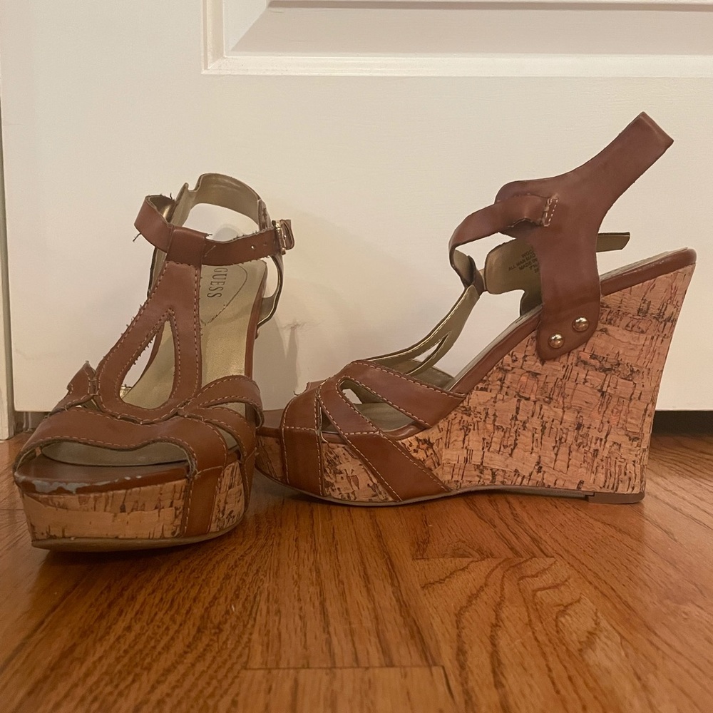 Guess Women’s Brown Wedges
